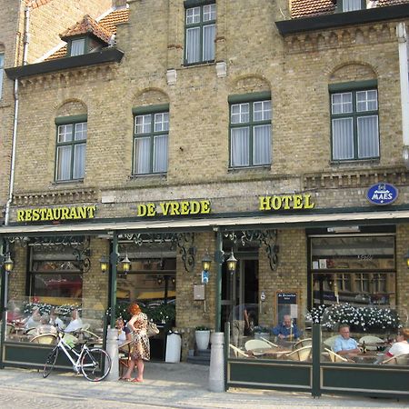 Hotel De Vrede Diksmuide Exterior foto